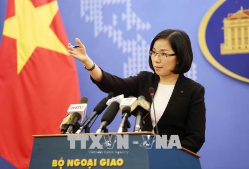 越南外交部副发言人阮芳茶(图片来源:越通社)